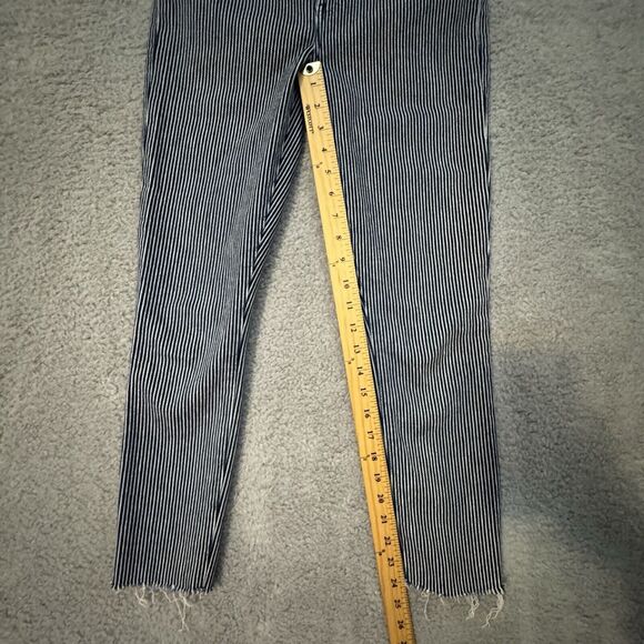 Etica Jeans Womens 25 Cindy Raw Hem Preppy Nautical Sustainable Slow Fashion - Picture 5 of 13